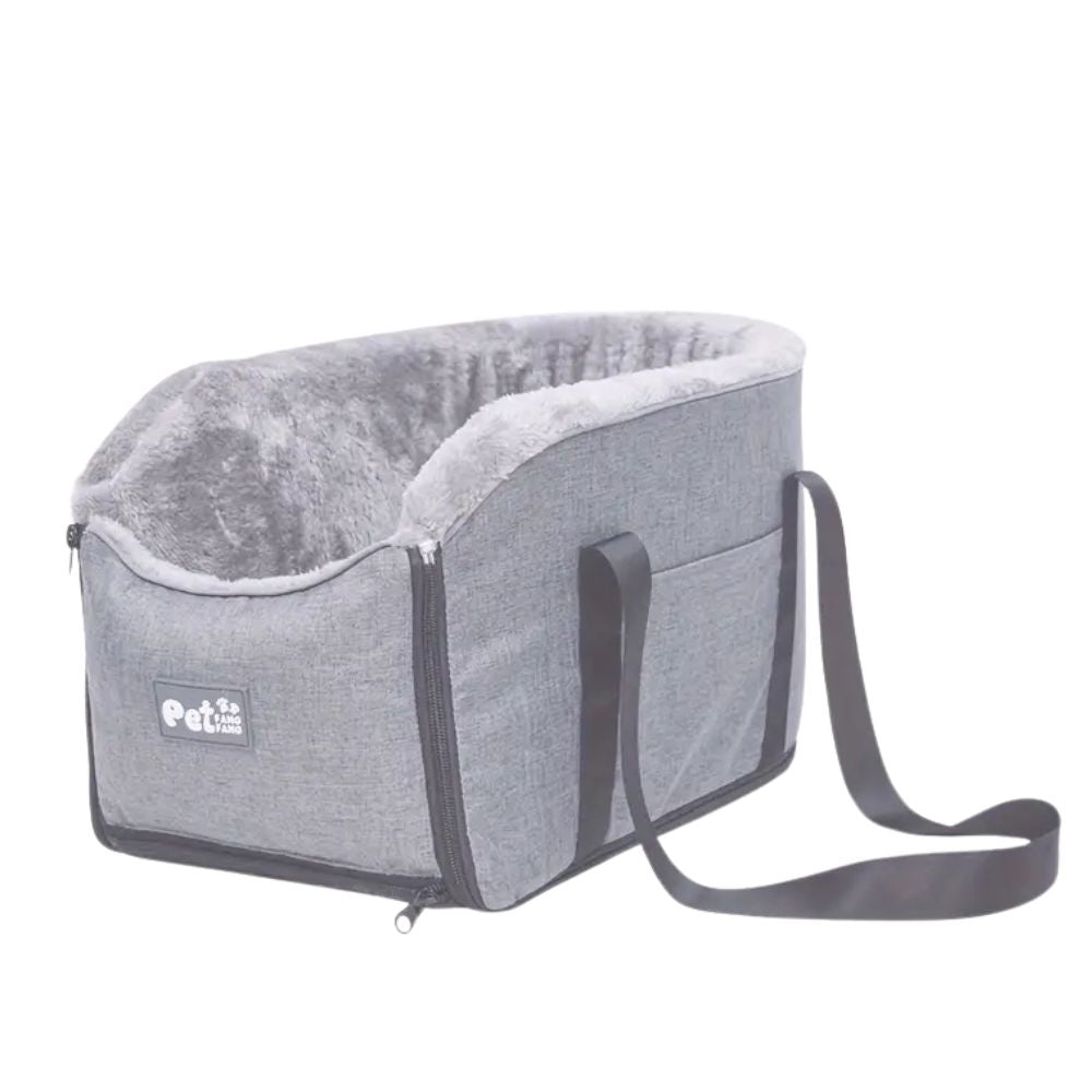 Pet Travel Booster Seat – Soft & Secure Car Seat